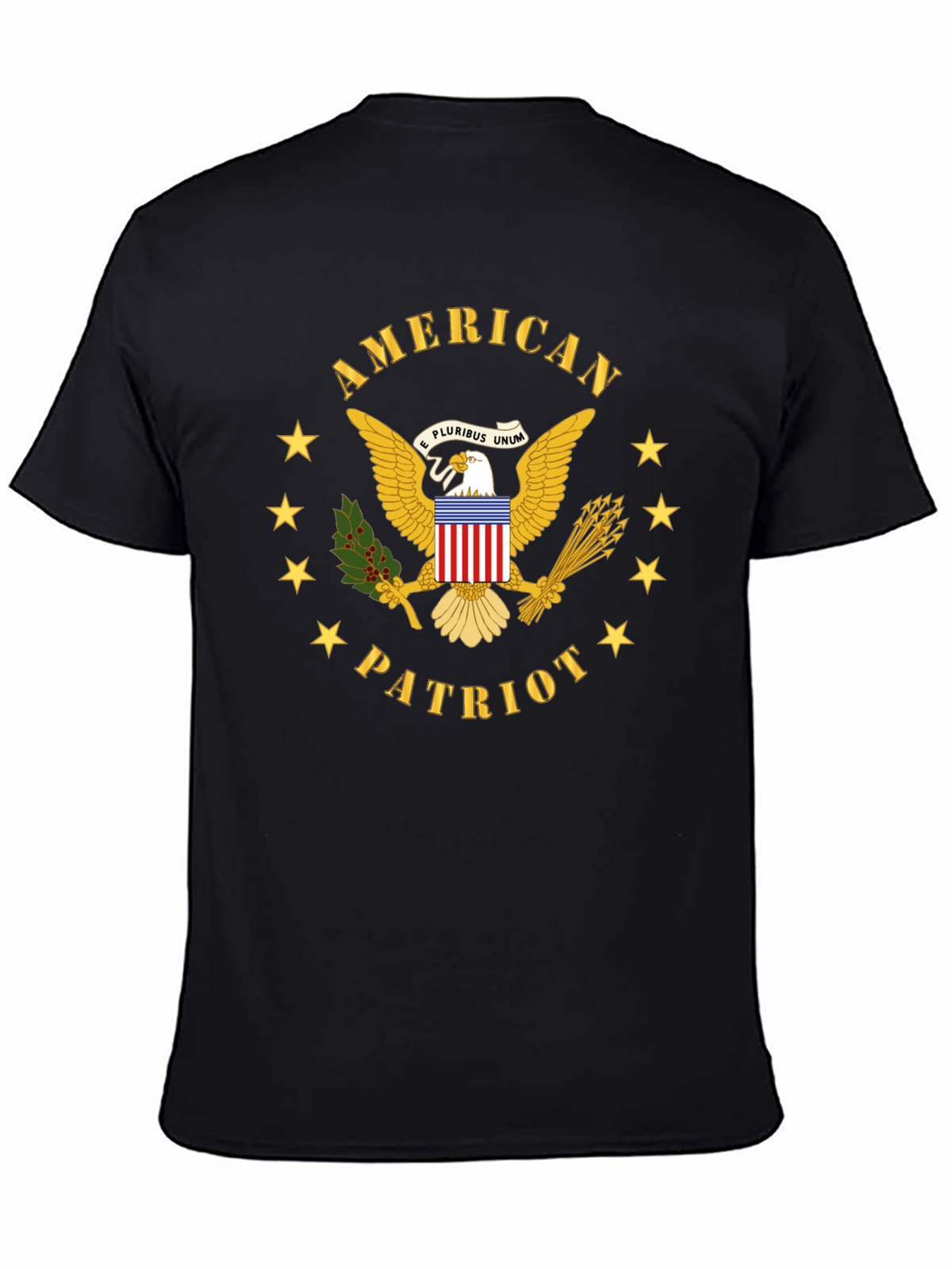 American Patriot Eagle Graphic T-Shirt