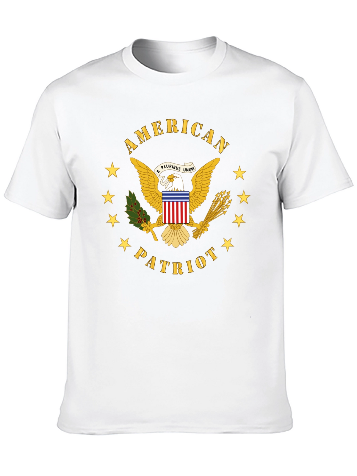 American Patriot Eagle Graphic T-Shirt