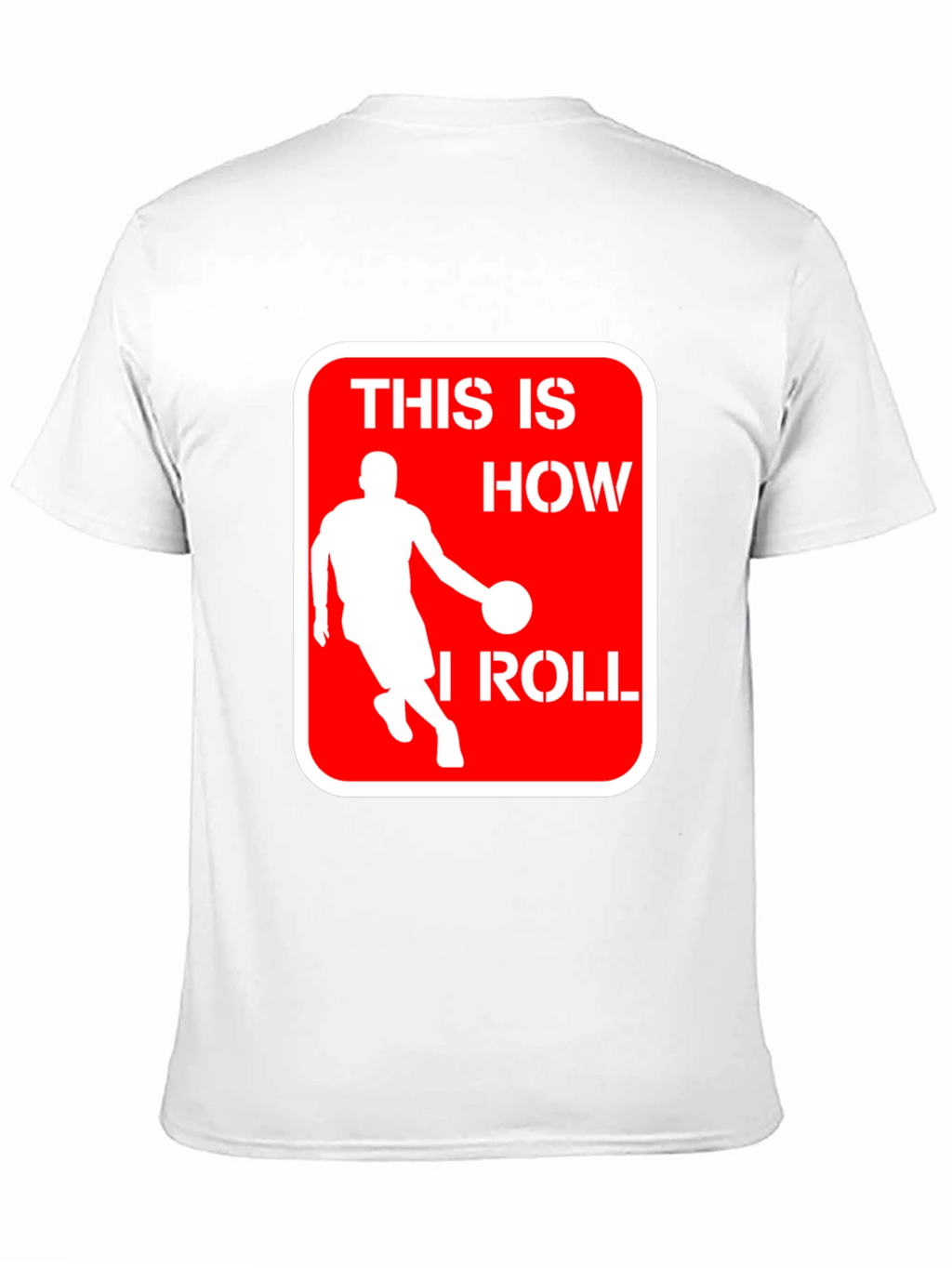 Basketball Player This is How I Roll Black T-Shirt