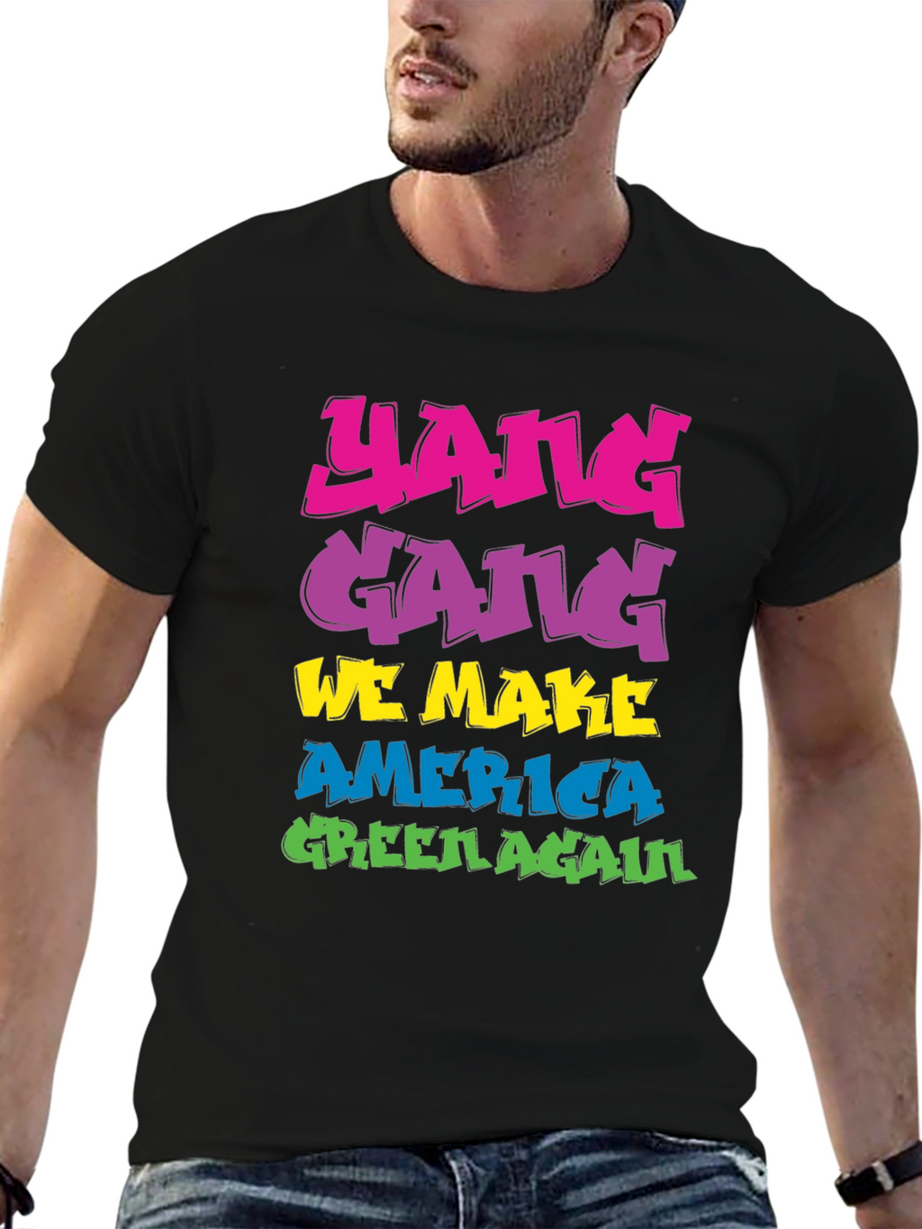 Yang Gang We Make America Green Again T-Shirt