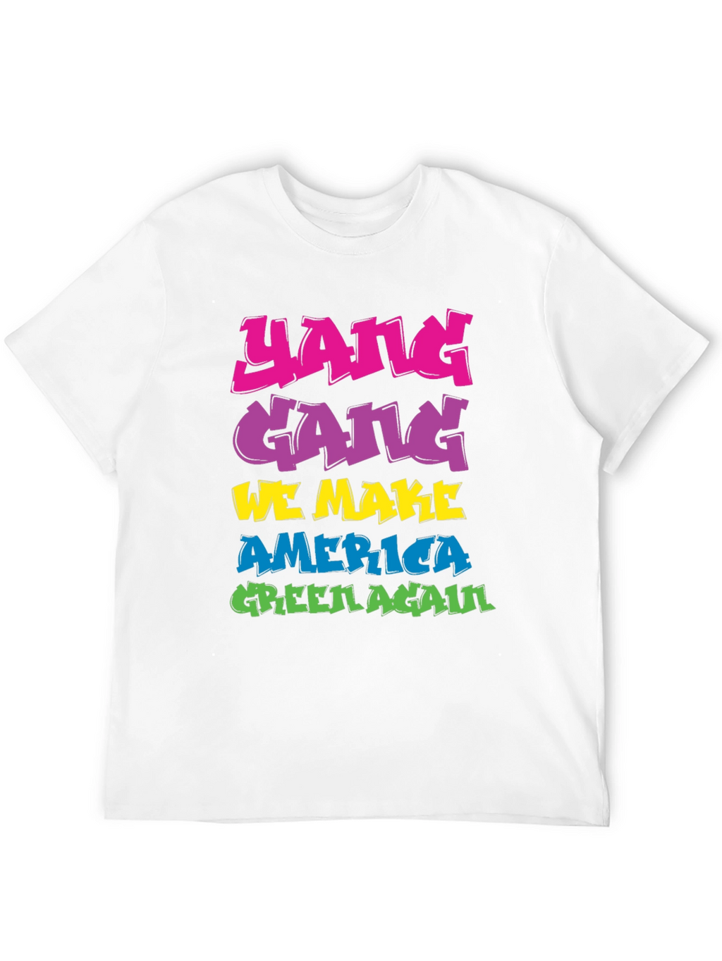 Yang Gang We Make America Green Again T-Shirt