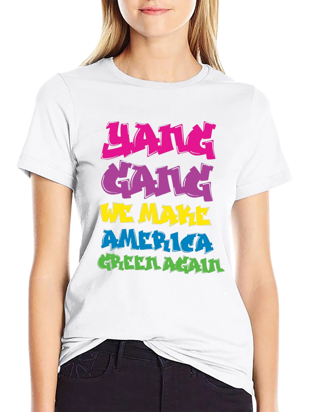 Yang Gang We Make America Green Again T-Shirt