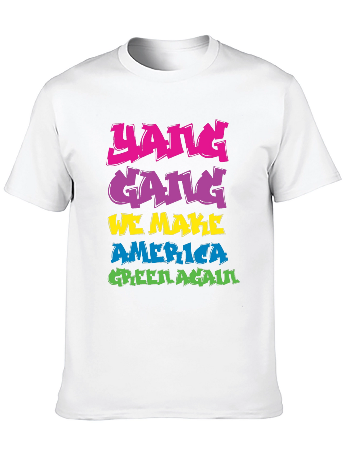 Yang Gang We Make America Green Again T-Shirt