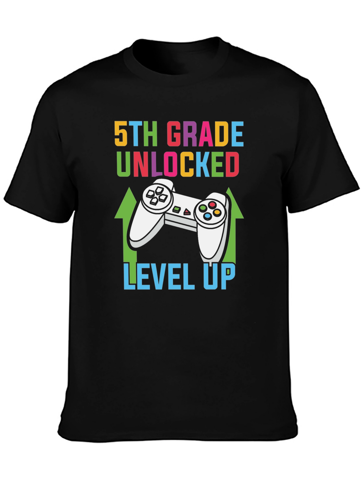 5th Grade Unlocked Level Up T-Shirt