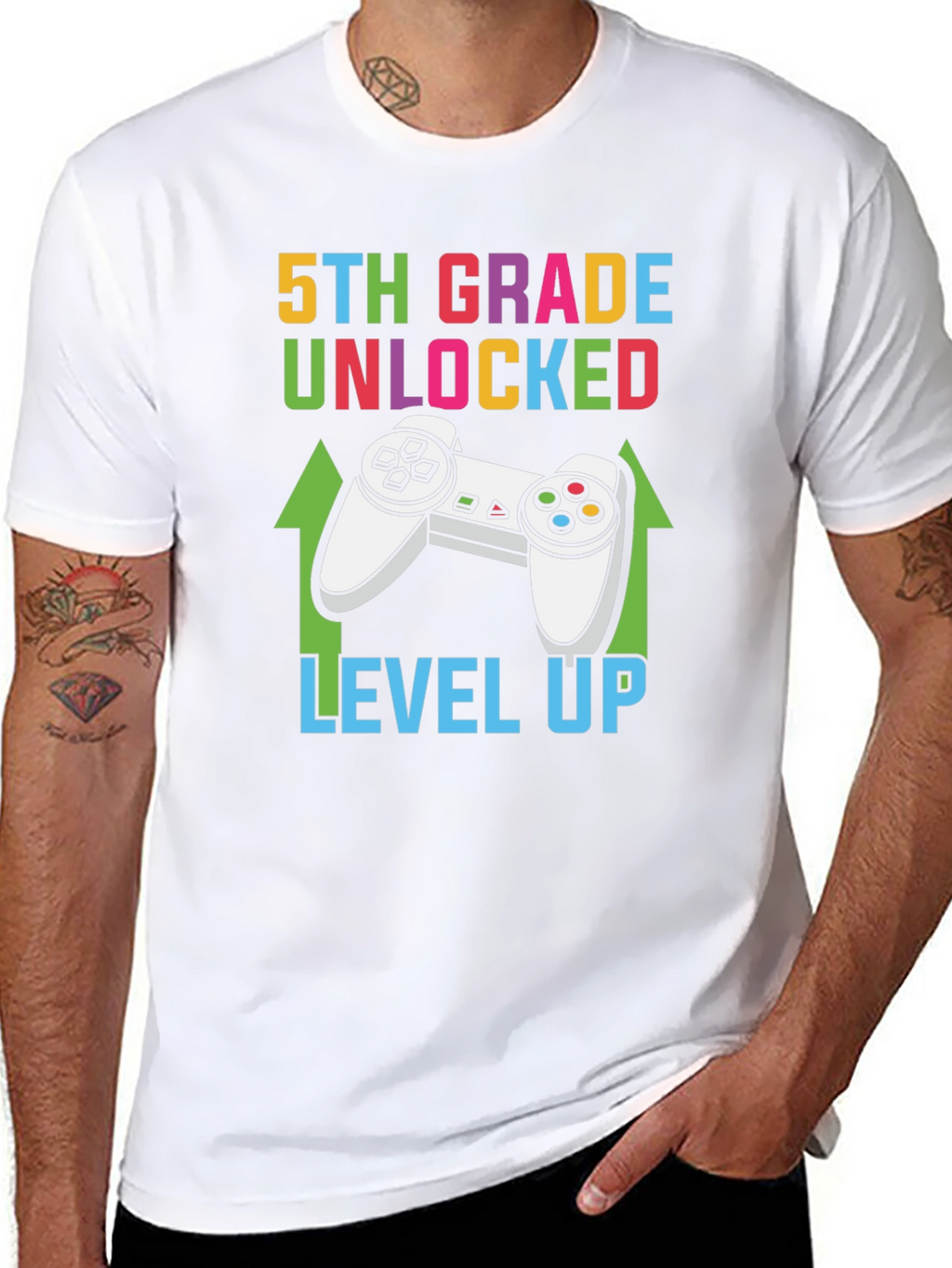 5th Grade Unlocked Level Up T-Shirt
