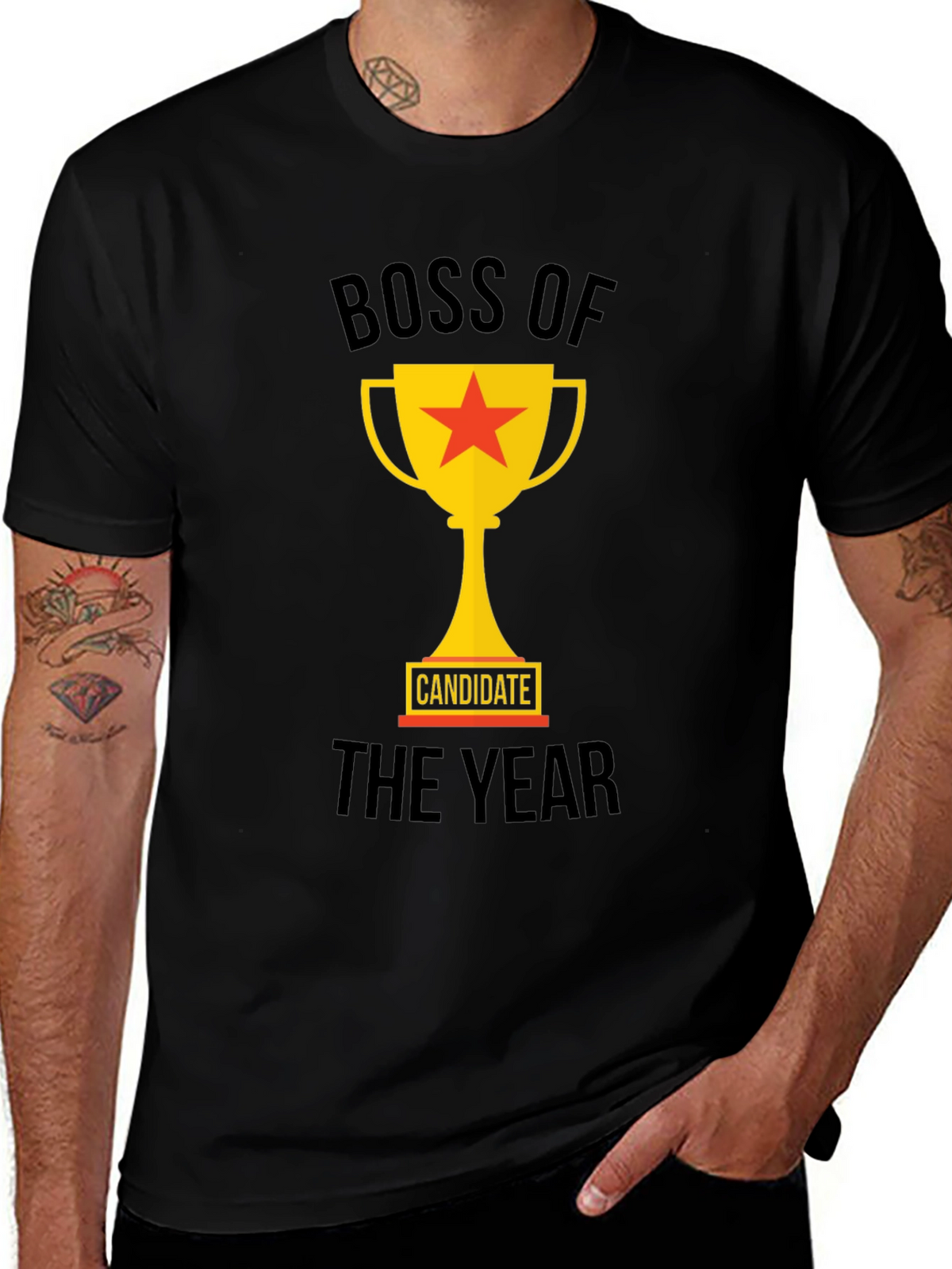 Boss of The Year Candidate Graphic Tee