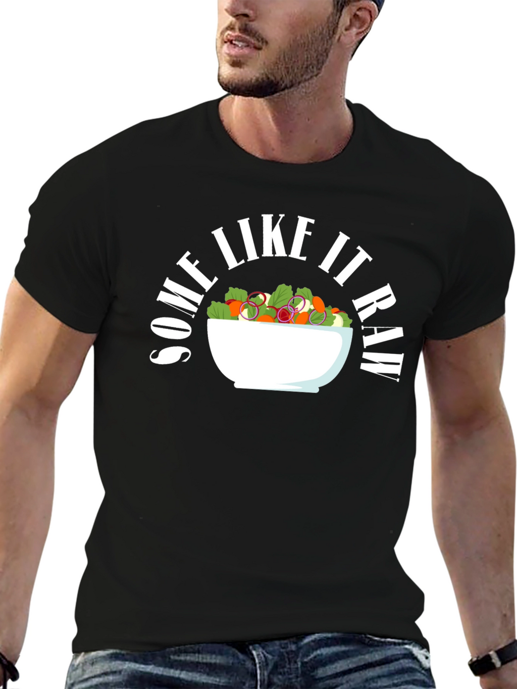 Some Like It Raw Salad Graphic Tee
