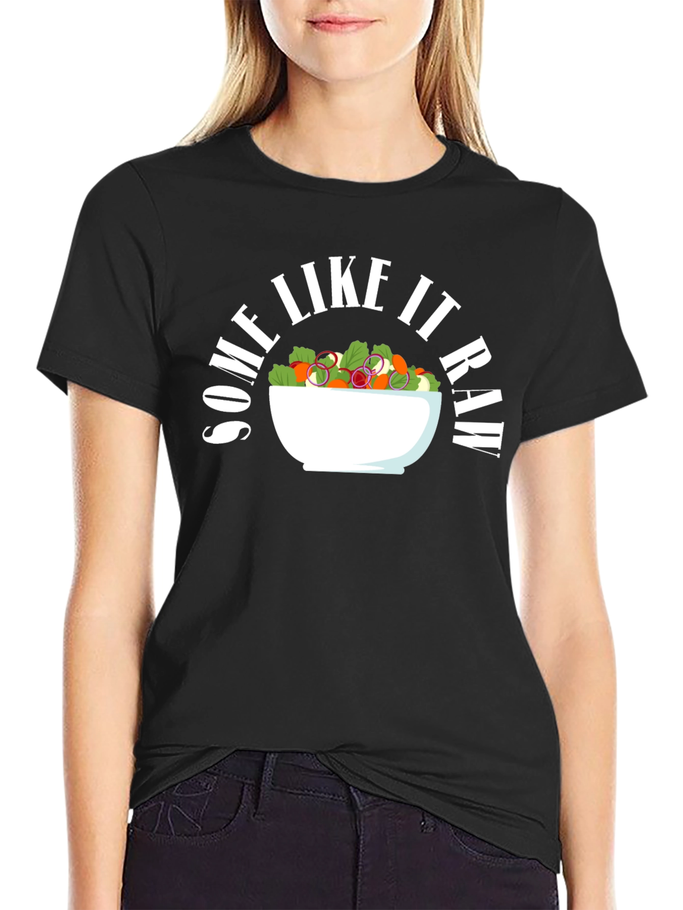 Some Like It Raw Salad Graphic Tee