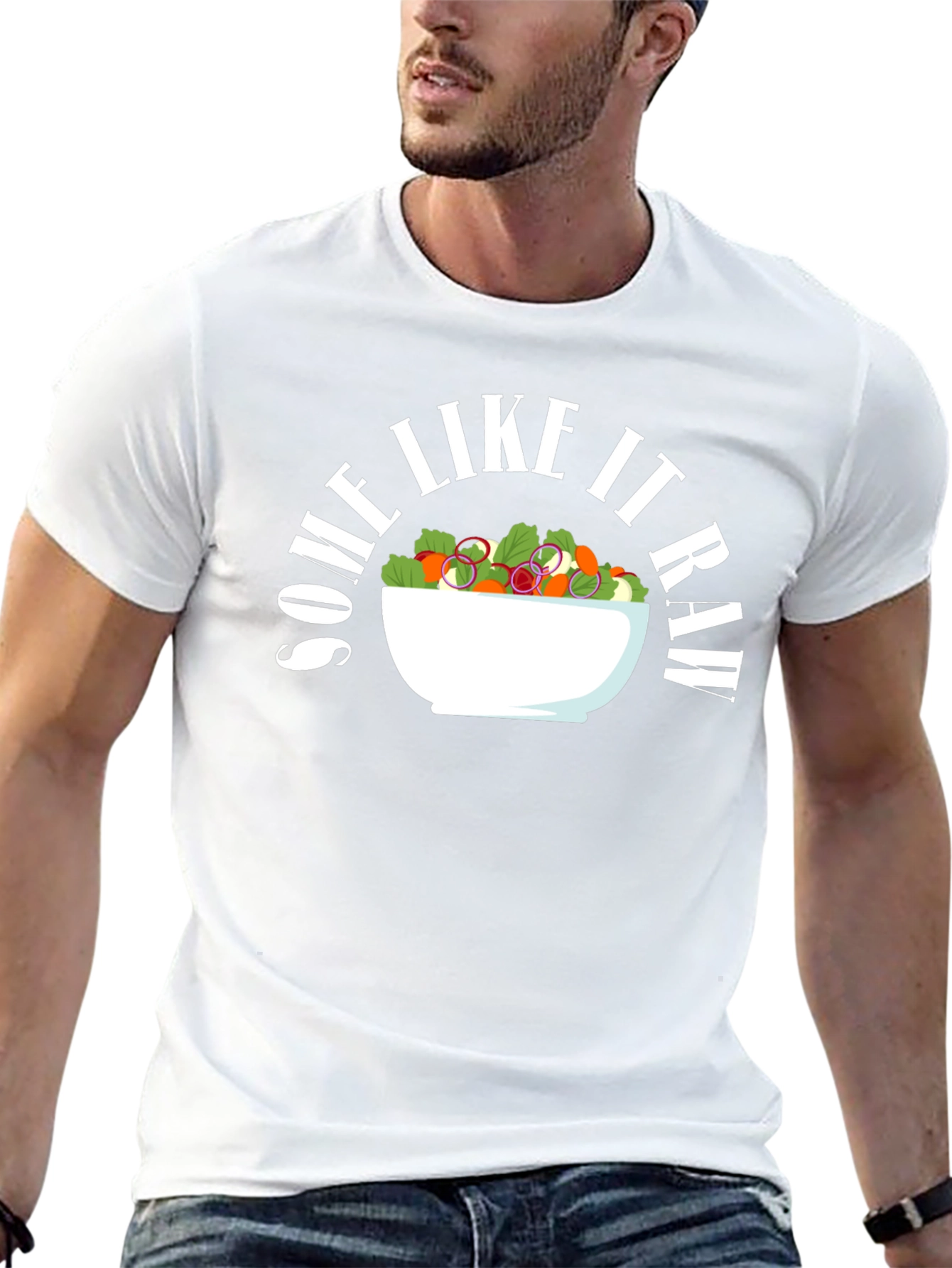 Some Like It Raw Salad Graphic Tee
