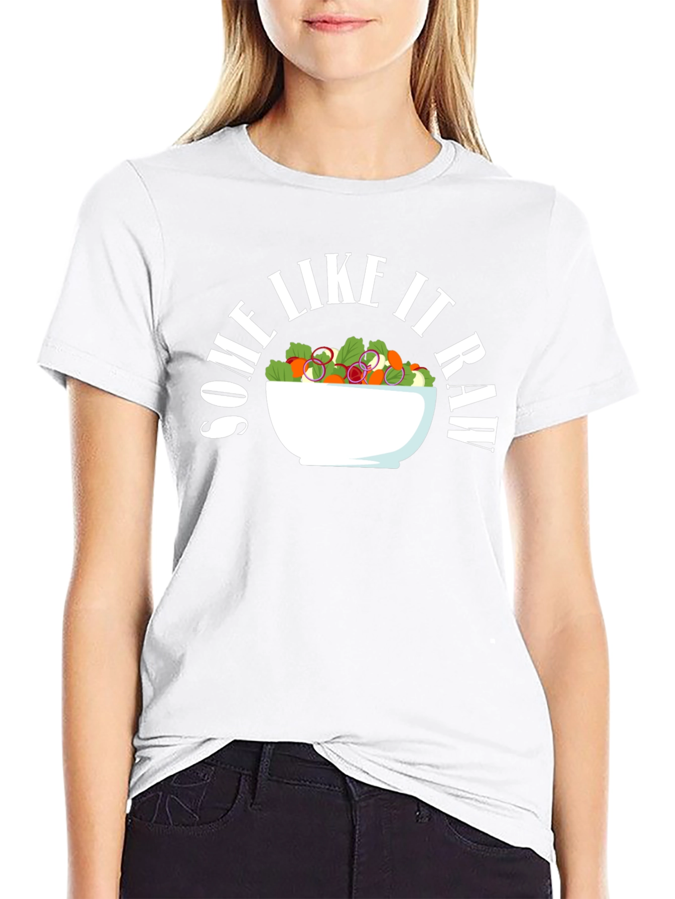 Some Like It Raw Salad Graphic Tee