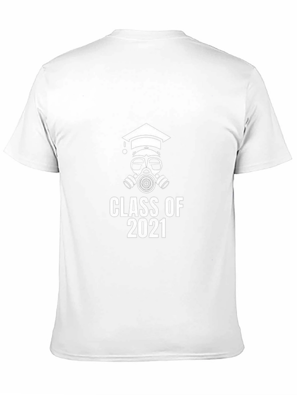 Class of 2021 Gas Mask Graduation T-Shirt