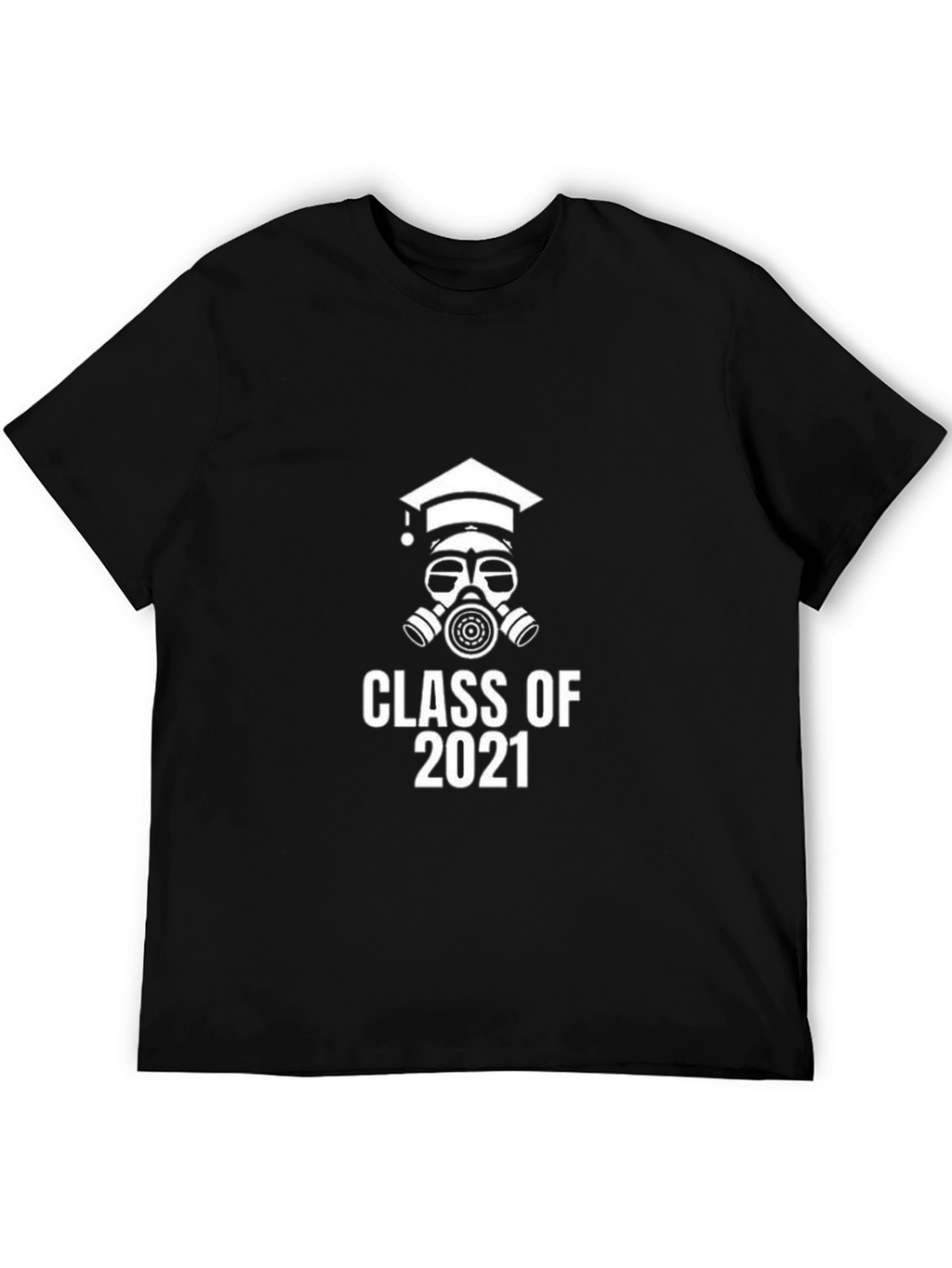 Class of 2021 Gas Mask Graduation T-Shirt