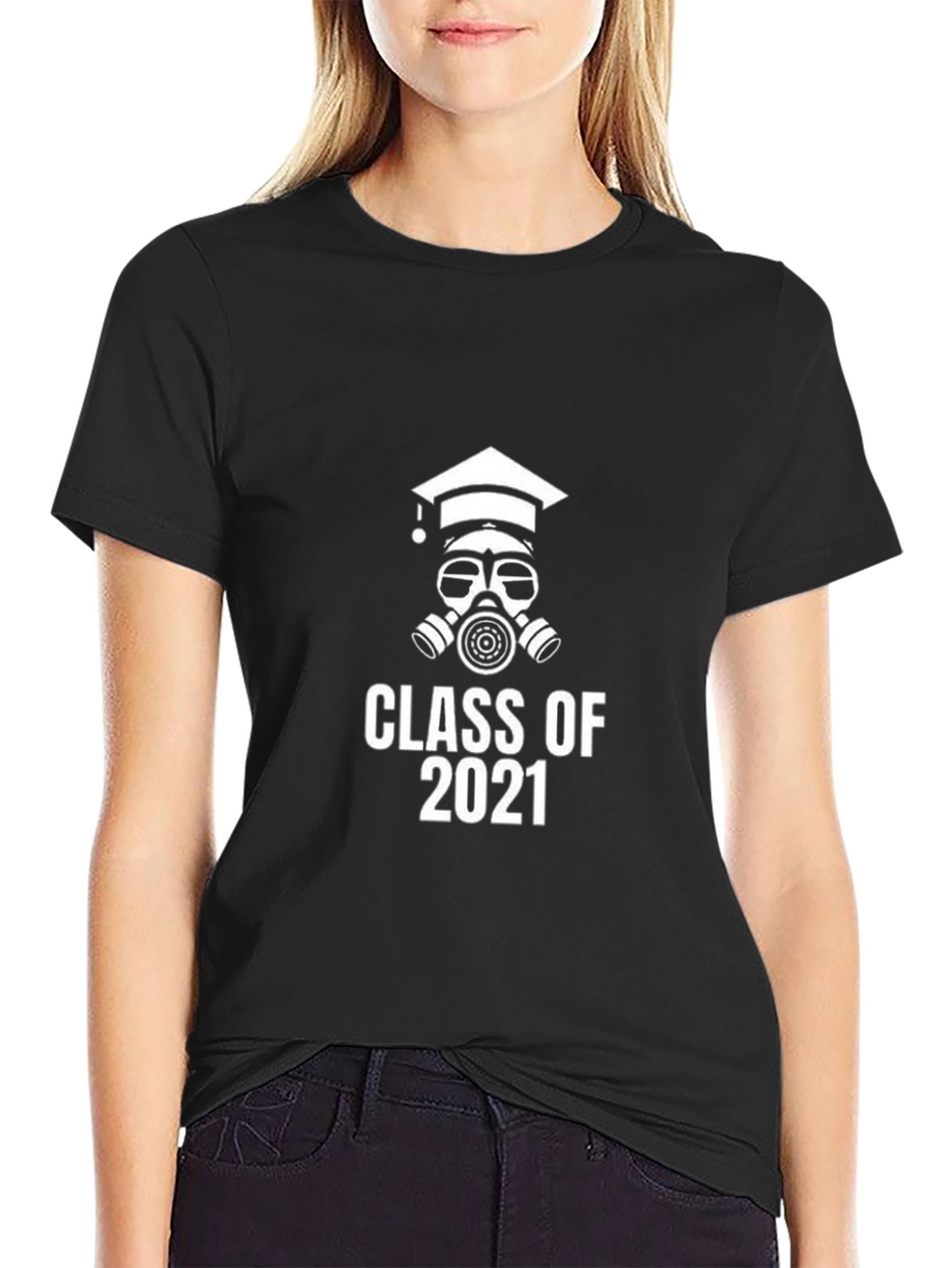 Class of 2021 Gas Mask Graduation T-Shirt