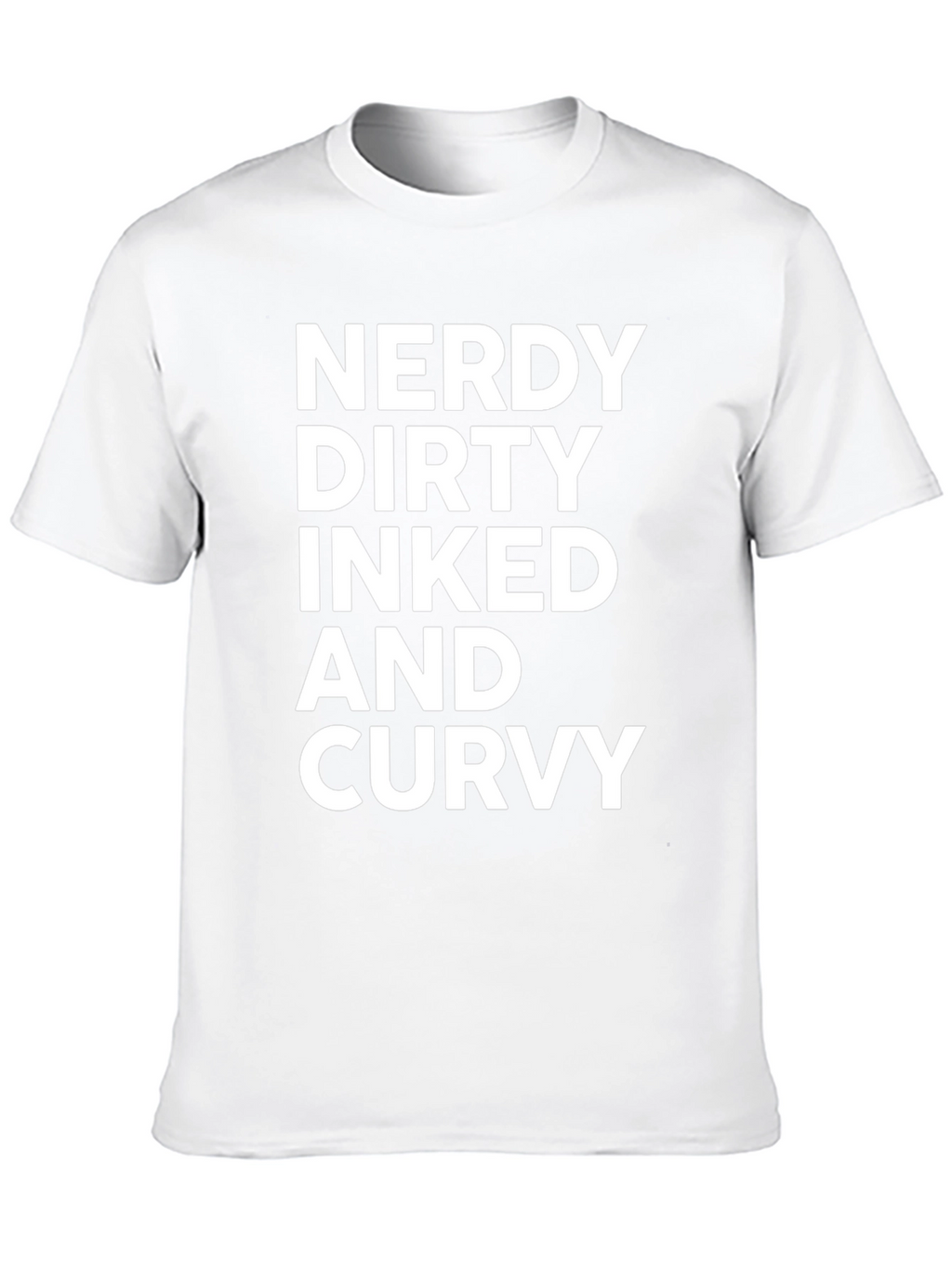 Nerdy Dirty Inked Curvy Tee