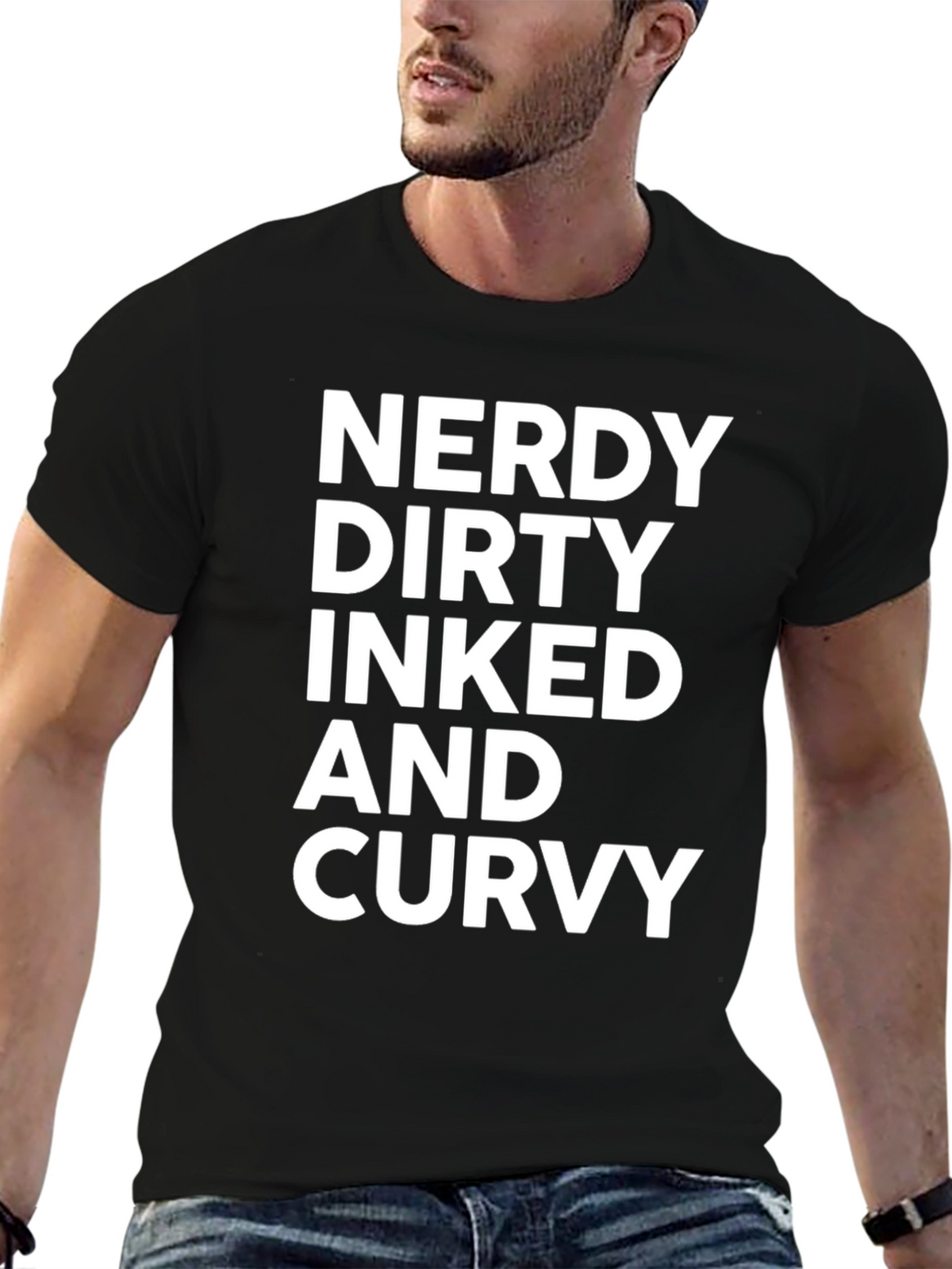 Nerdy Dirty Inked Curvy Tee