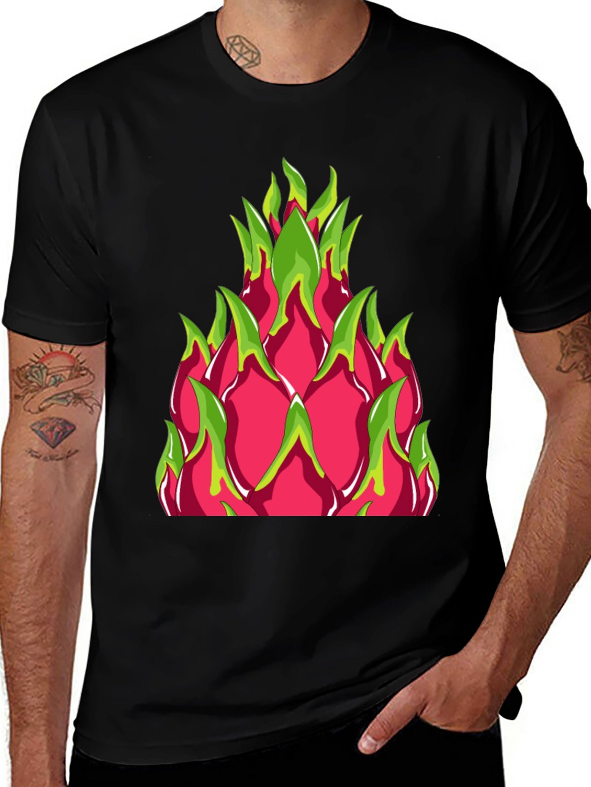 Dragon Fruit Graphic Tee - Unique Design