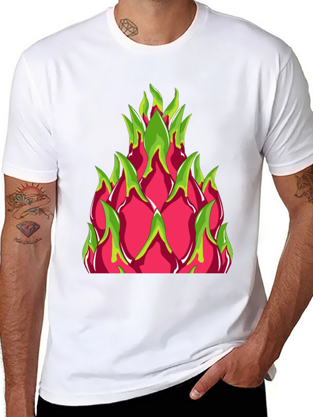 Dragon Fruit Graphic Tee - Unique Design