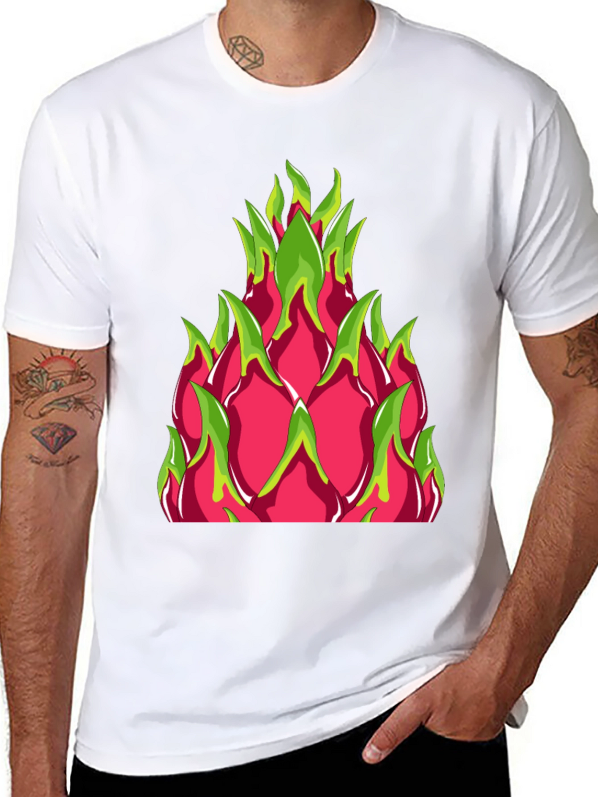 Dragon Fruit Graphic Tee - Unique Design