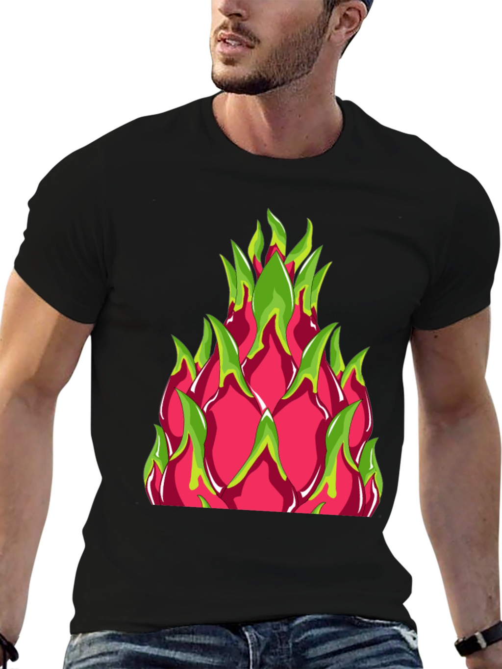 Dragon Fruit Graphic Tee - Unique Design
