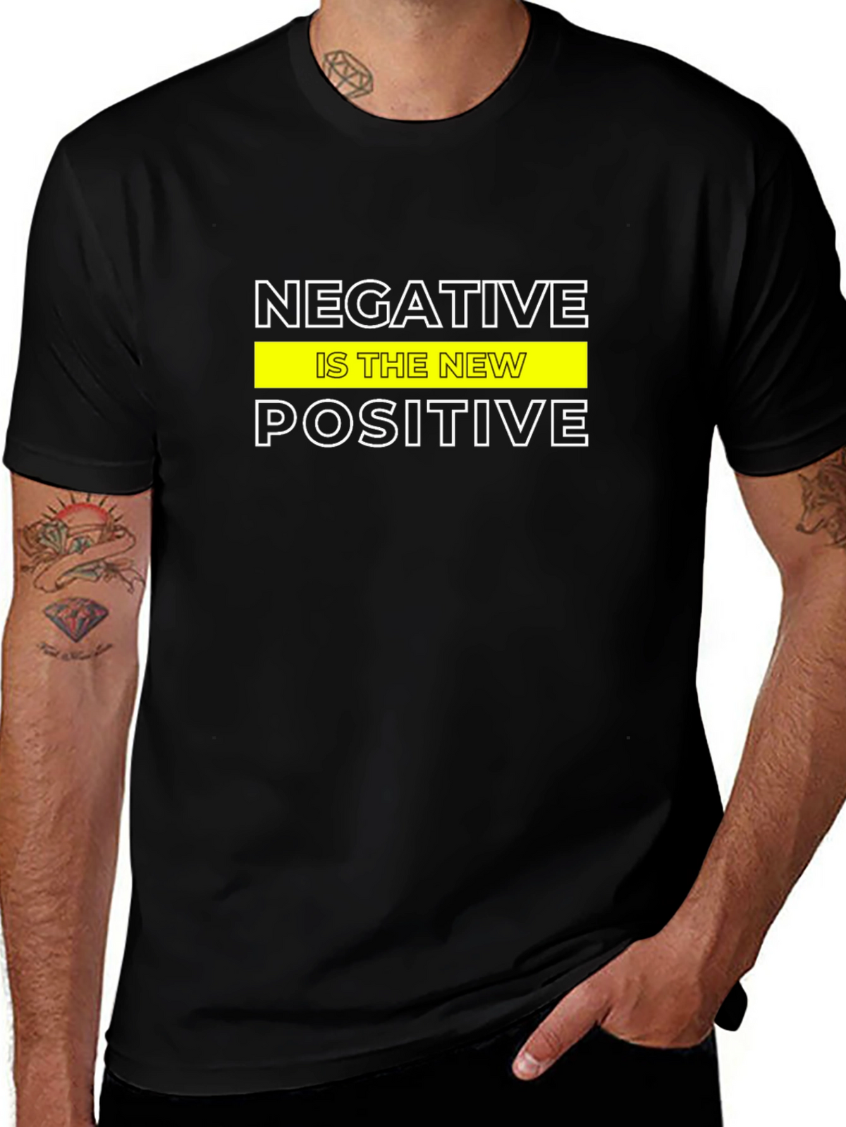 Negative Is The New Positive Graphic Tee