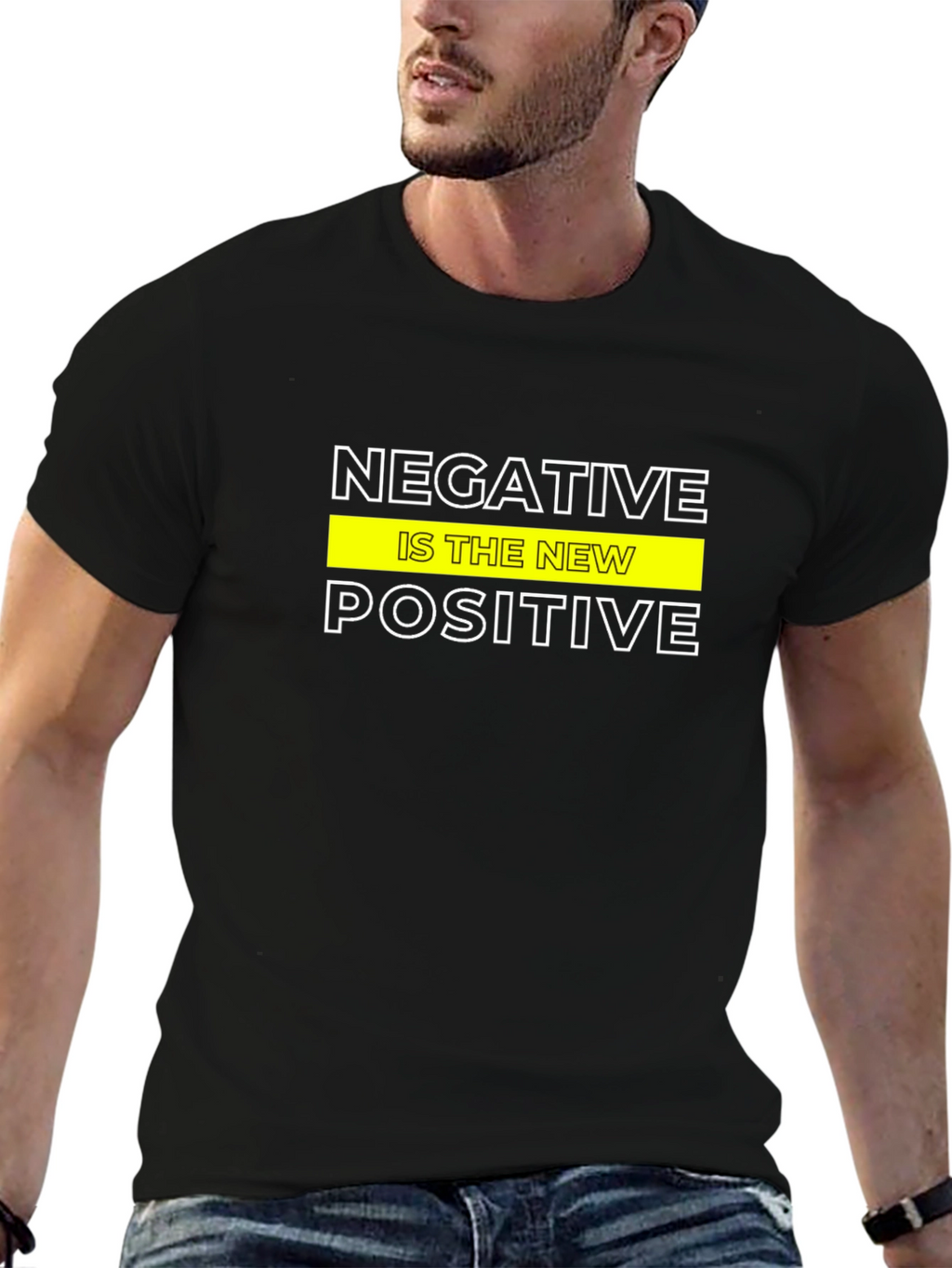 Negative Is The New Positive Graphic Tee