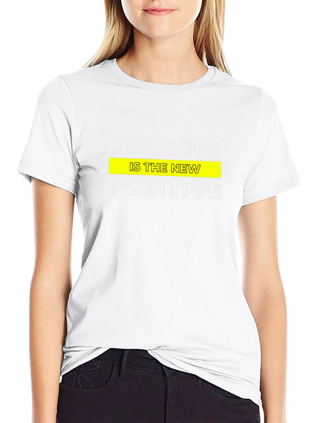 Negative Is The New Positive Graphic Tee