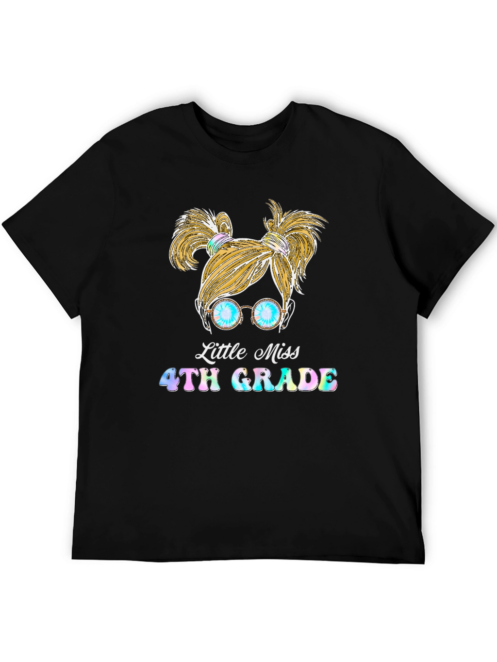 Little Miss 4th Grade Graphic Tee