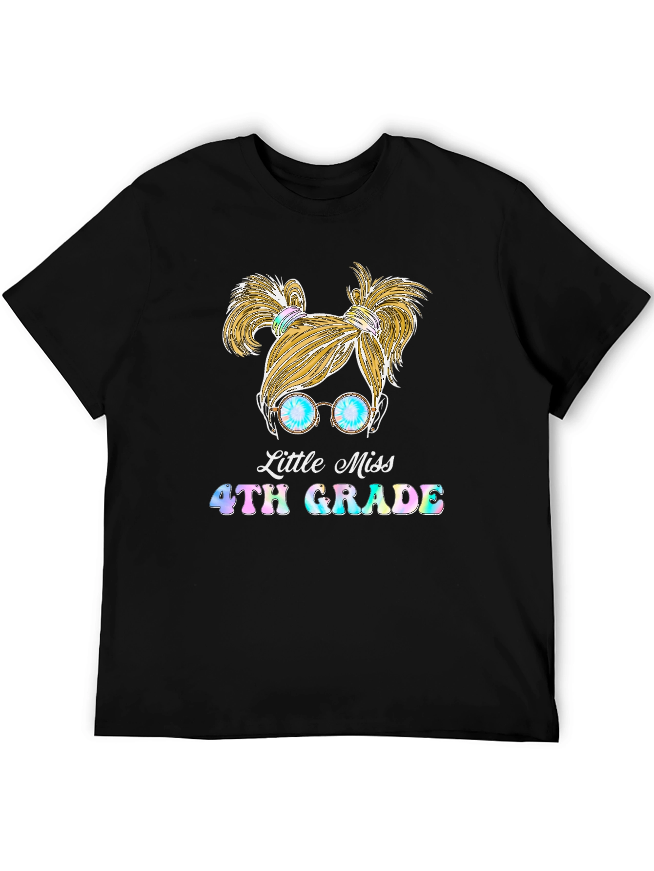 Little Miss 4th Grade Graphic Tee