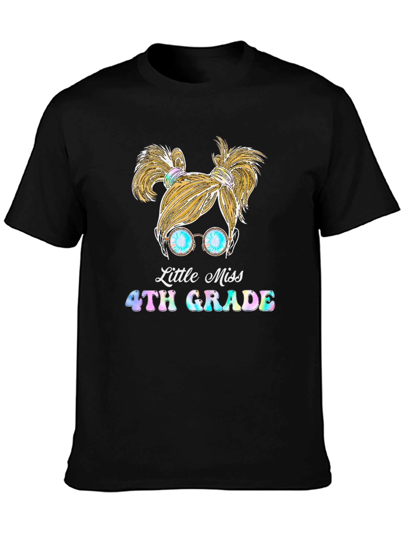 Little Miss 4th Grade Graphic Tee