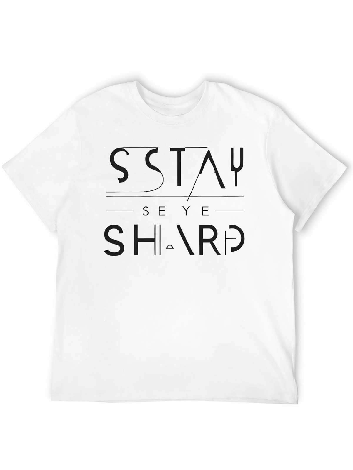 Stay Eye Sharp Graphic Tee - Black