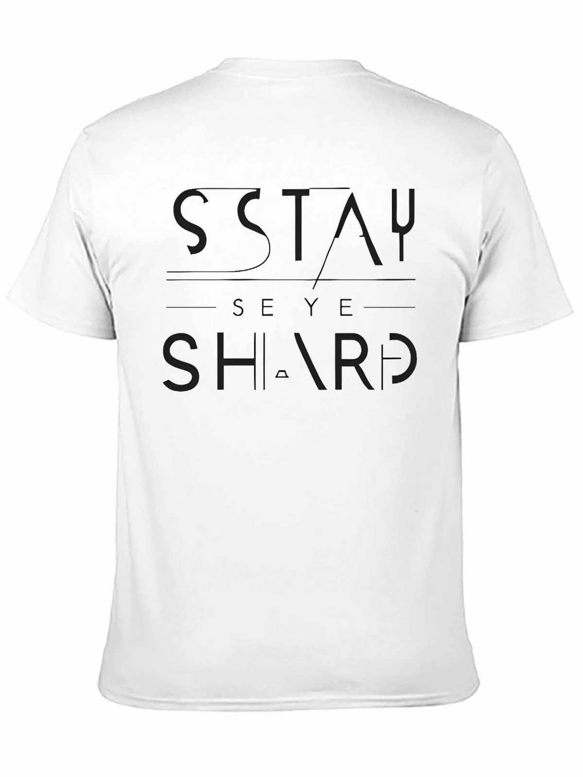 Stay Eye Sharp Graphic Tee - Black
