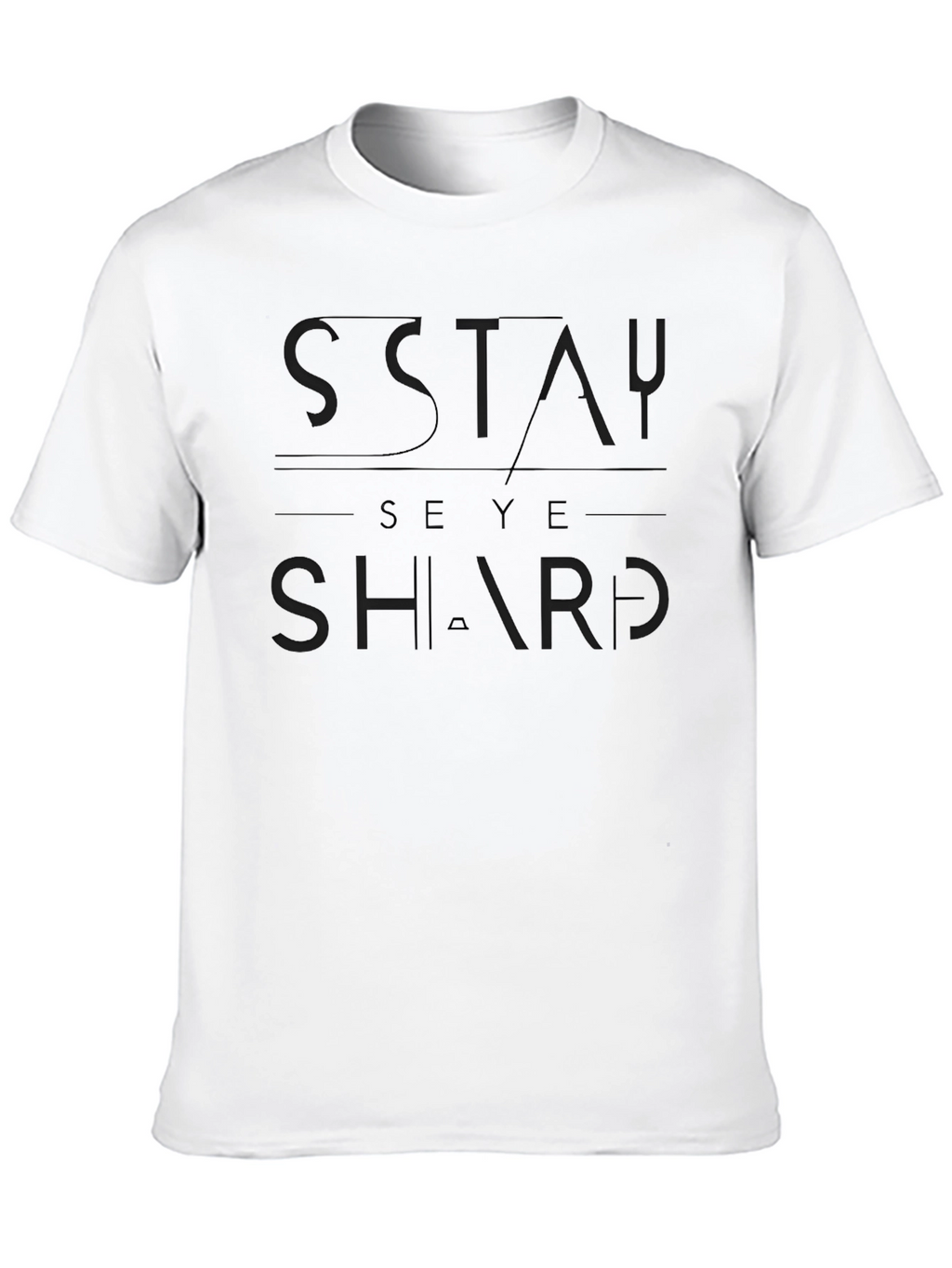 Stay Eye Sharp Graphic Tee - Black