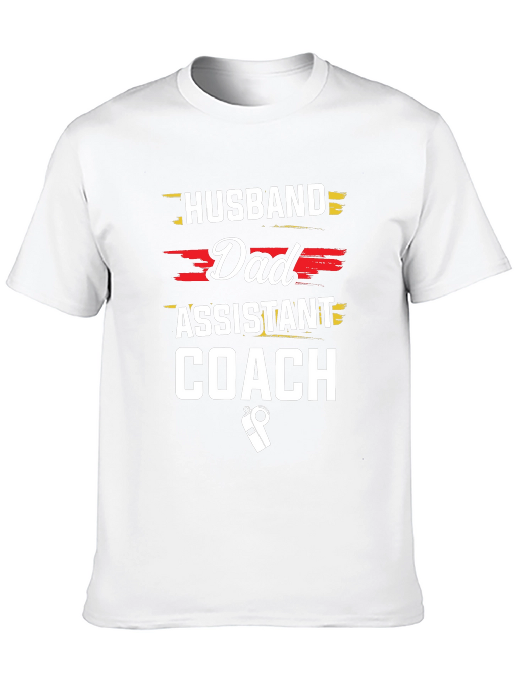 Husband Dad Assistant Coach Graphic Tee