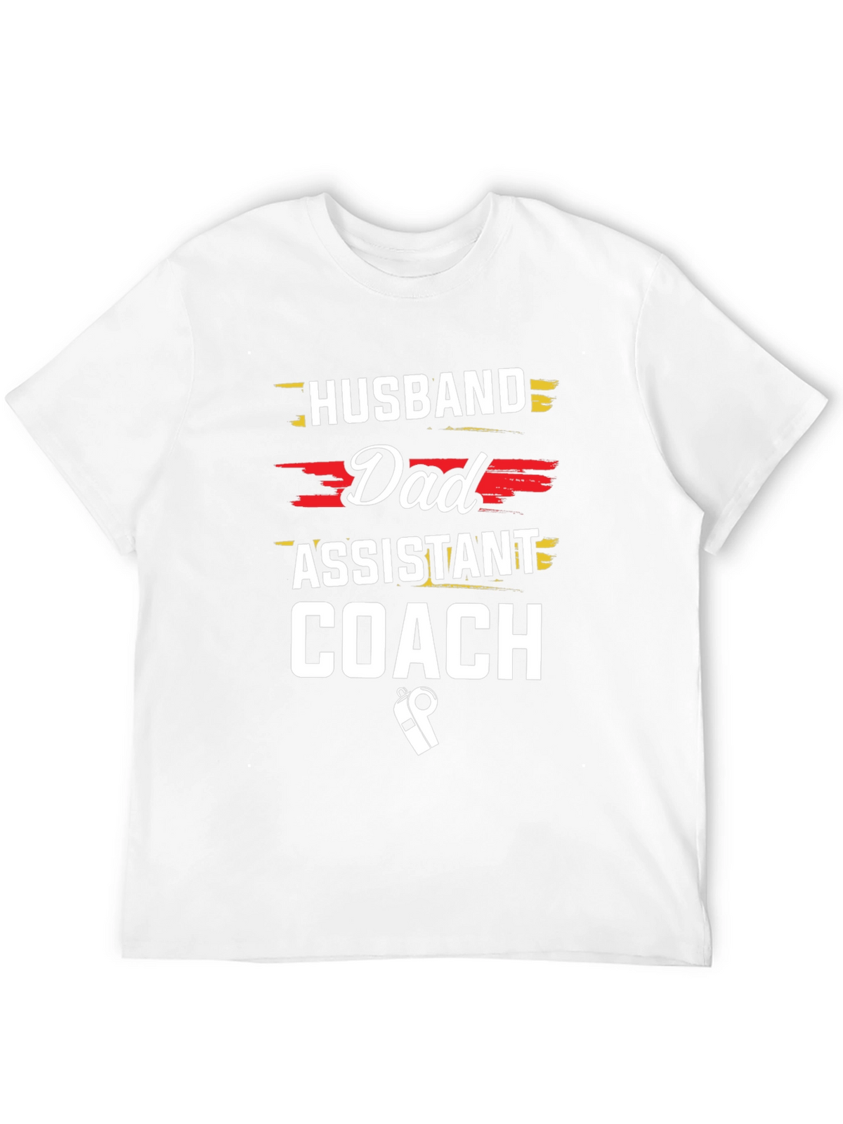 Husband Dad Assistant Coach Graphic Tee