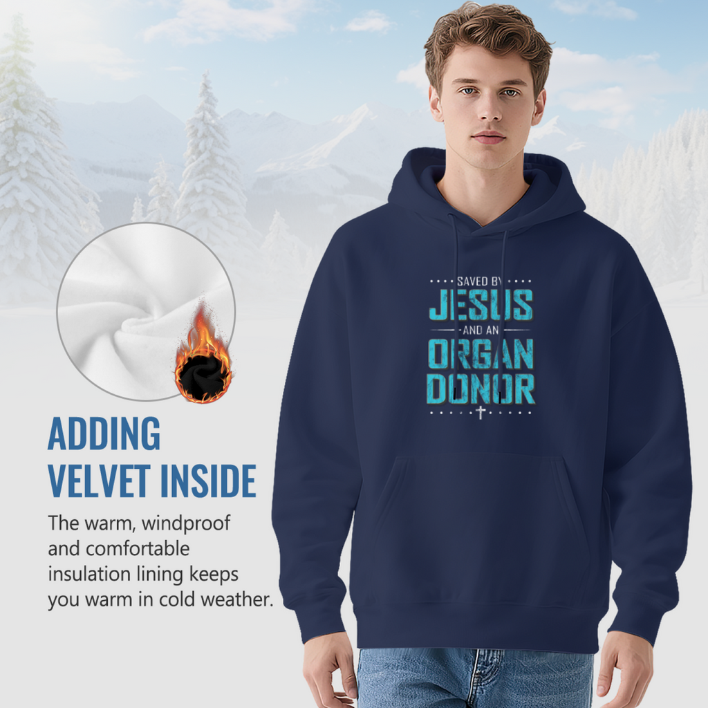 Saved By Jesus & An Organ Donor Hoodie