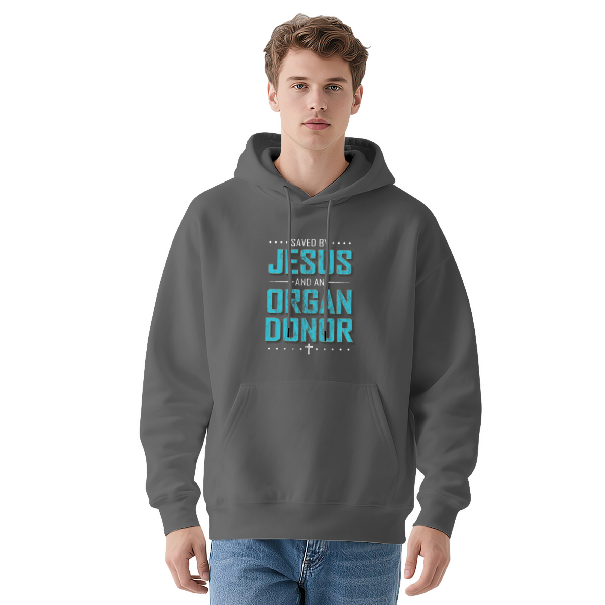 Saved By Jesus & An Organ Donor Hoodie
