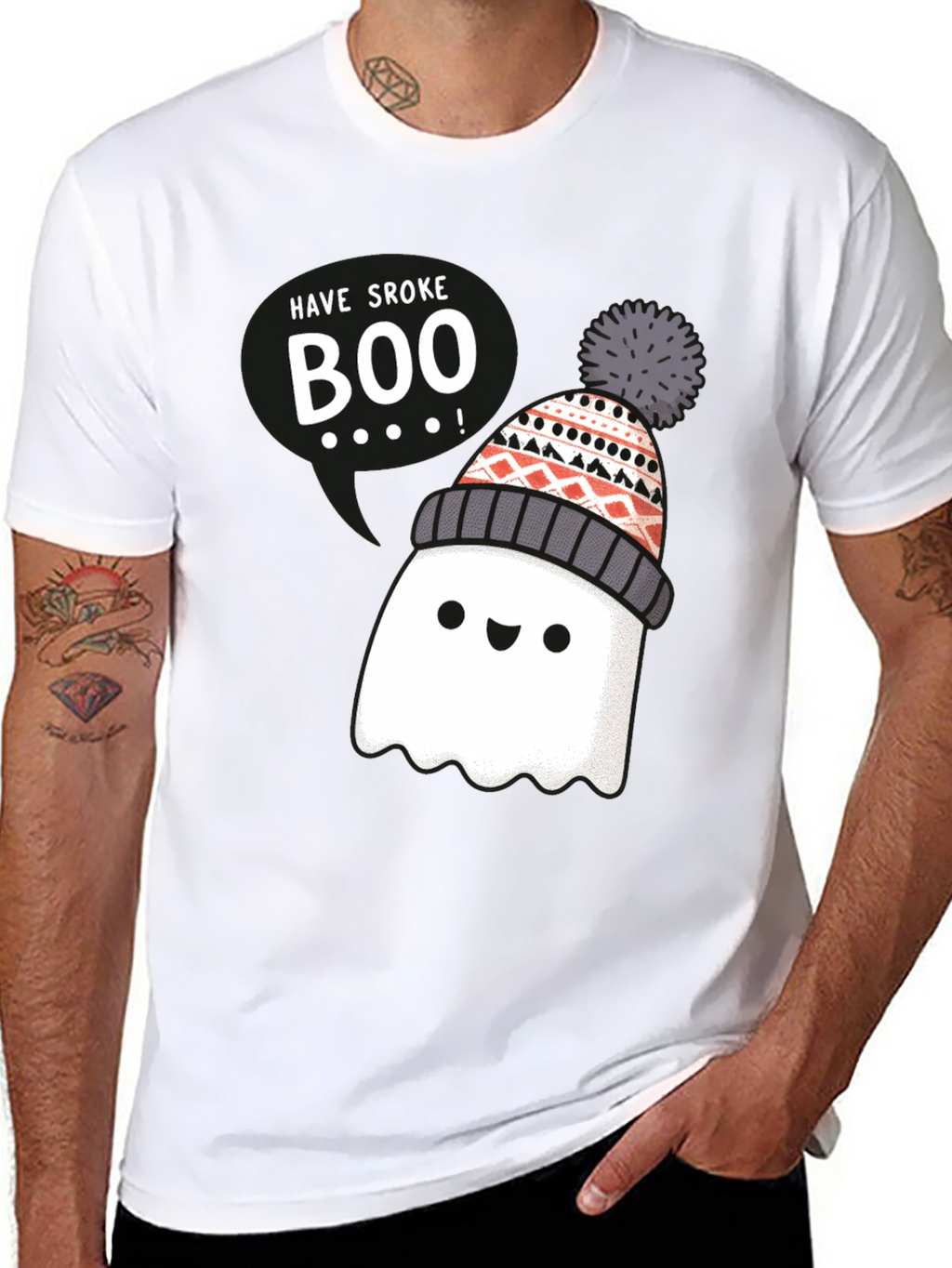 Have Stroke Boo Ghost T-Shirt