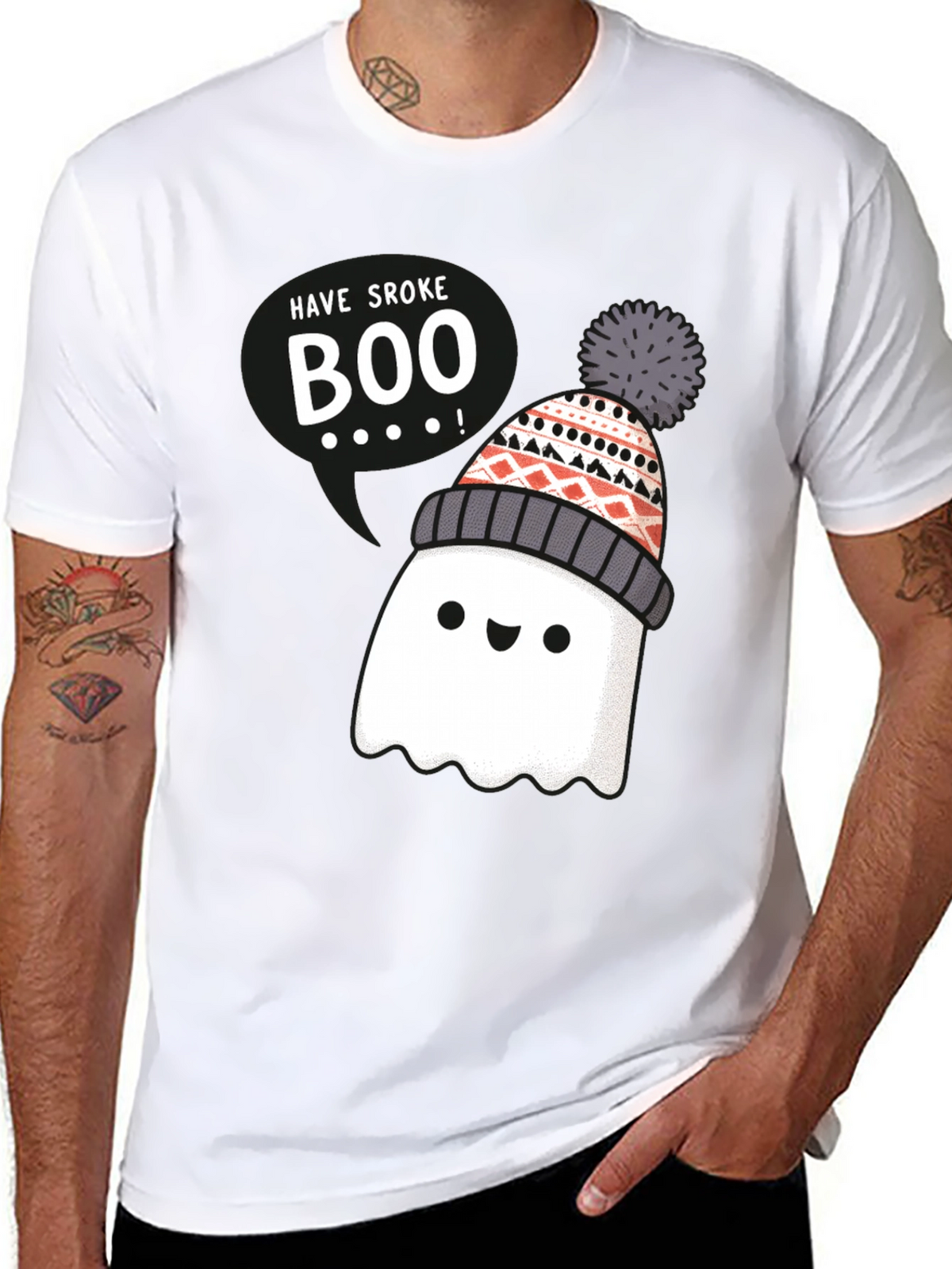 Have Stroke Boo Ghost T-Shirt