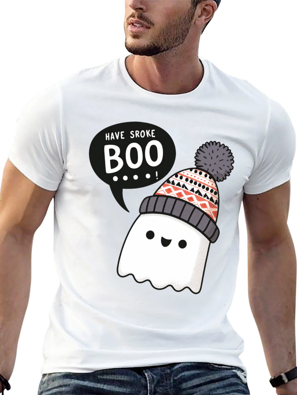 Have Stroke Boo Ghost T-Shirt