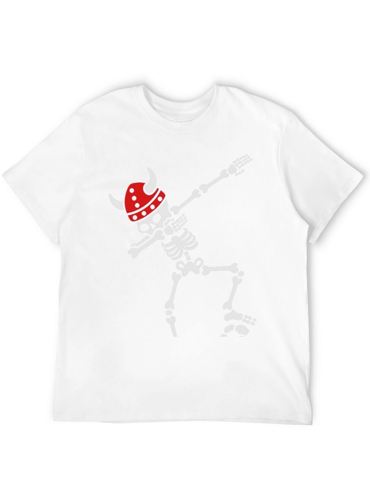 Skeleton Viking Dab Black T-Shirt