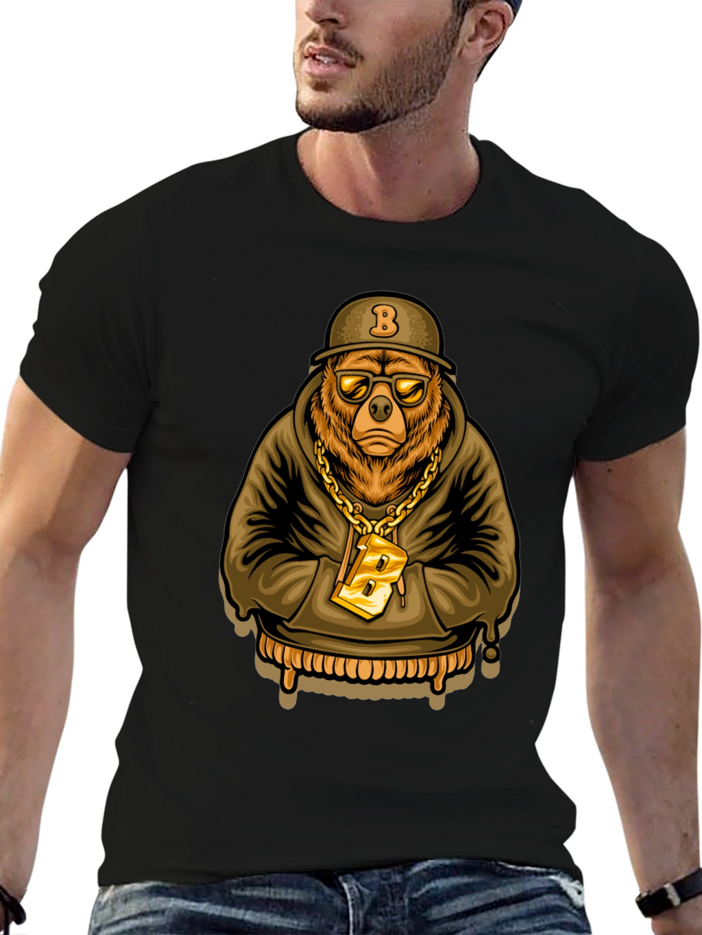 Cool Bear Graphic T-Shirt