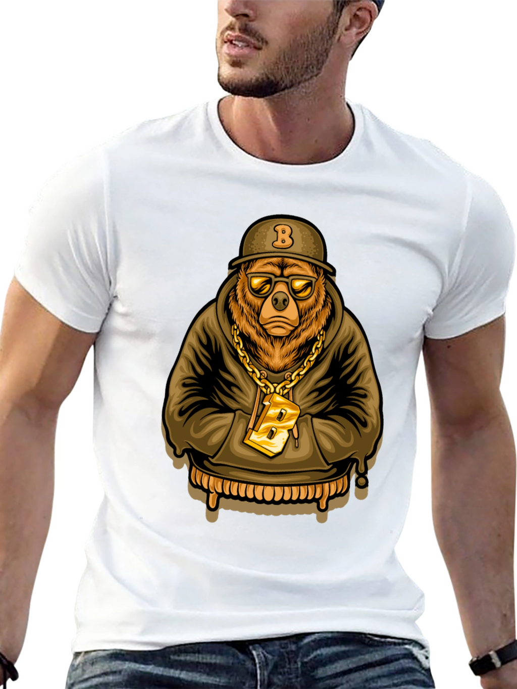Cool Bear Graphic T-Shirt
