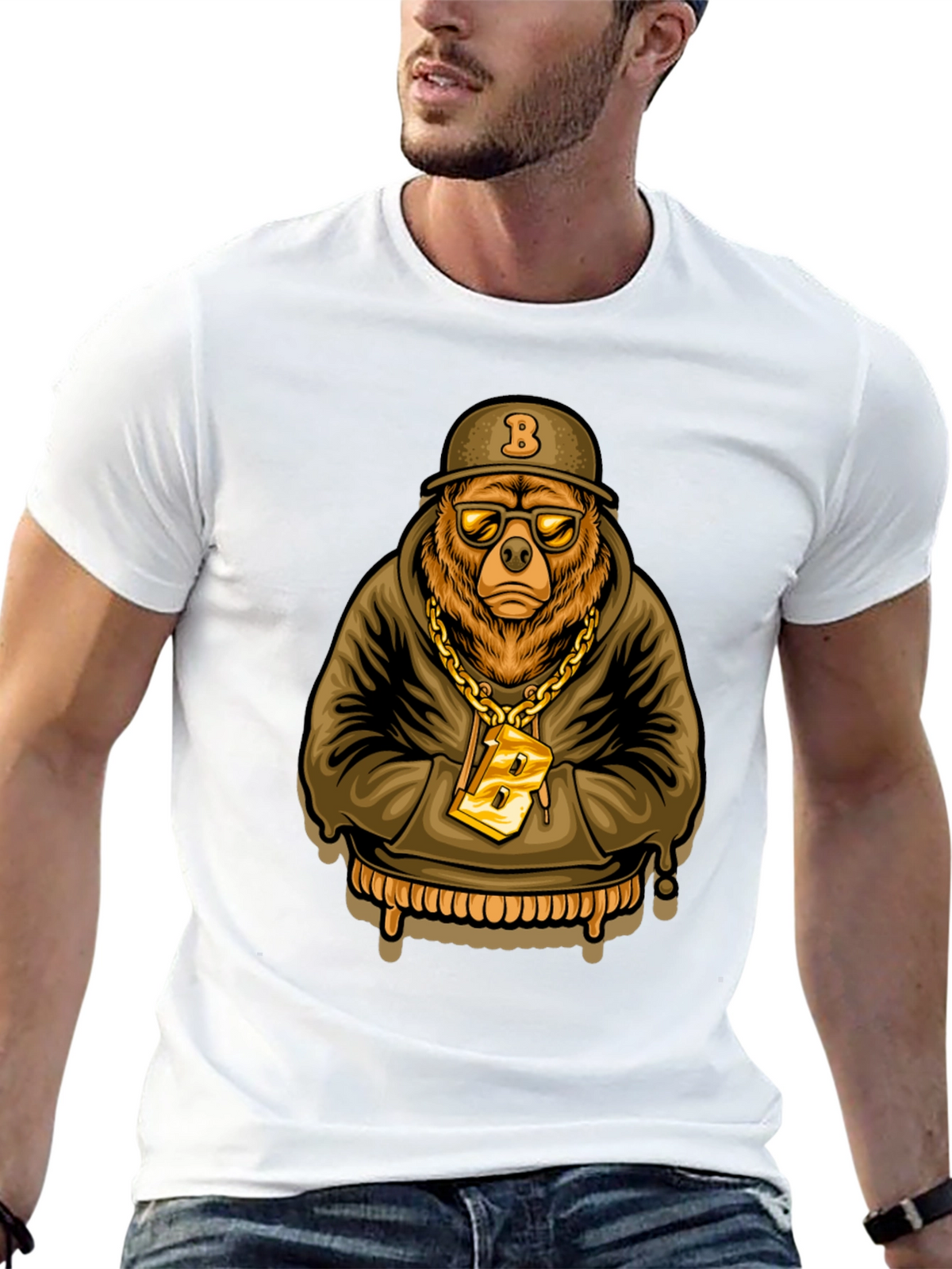 Cool Bear Graphic T-Shirt