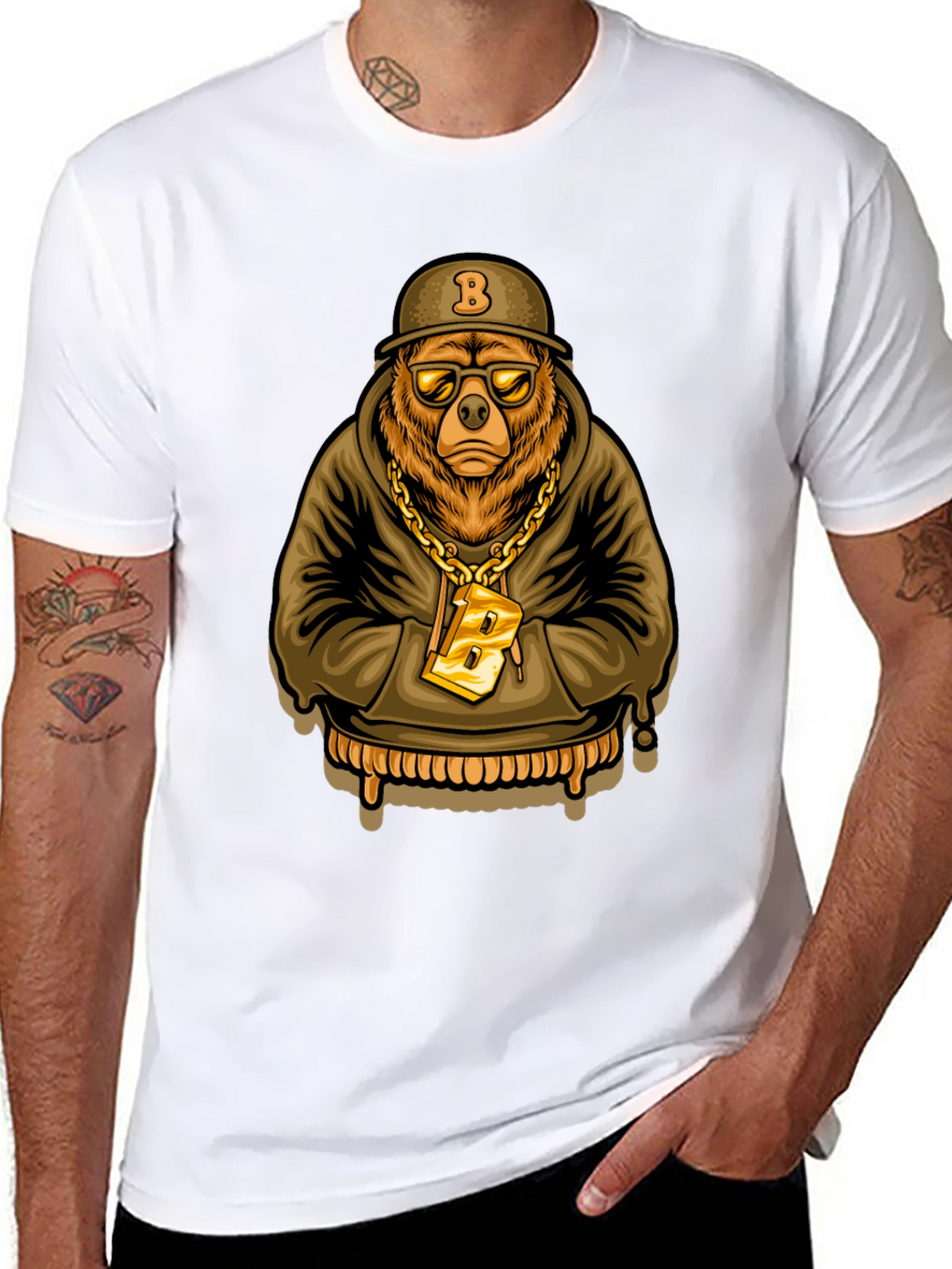 Cool Bear Graphic T-Shirt