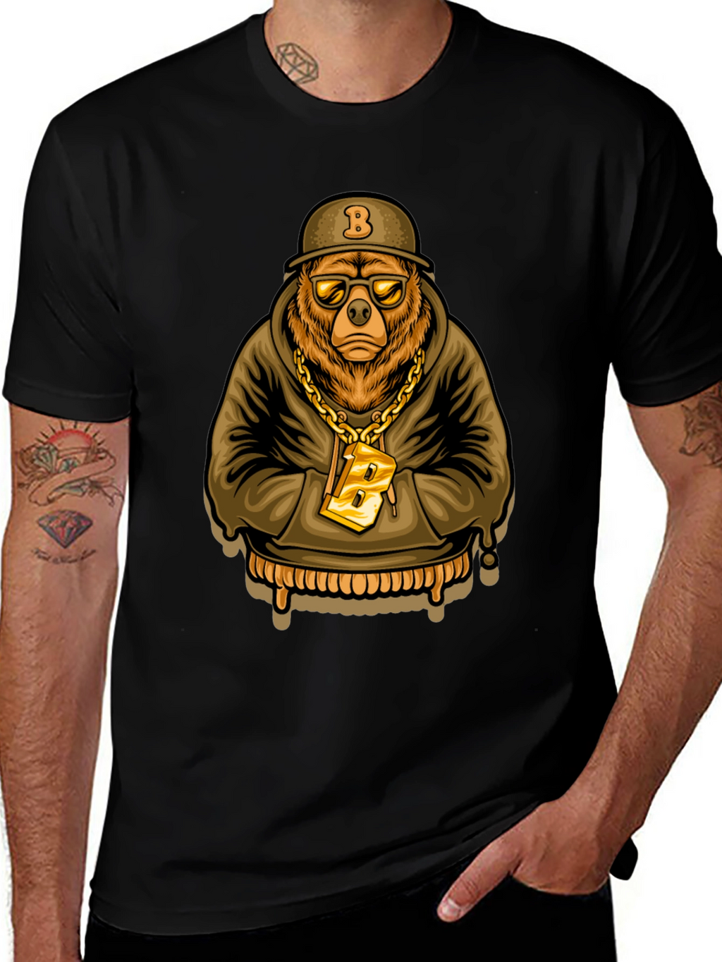 Cool Bear Graphic T-Shirt