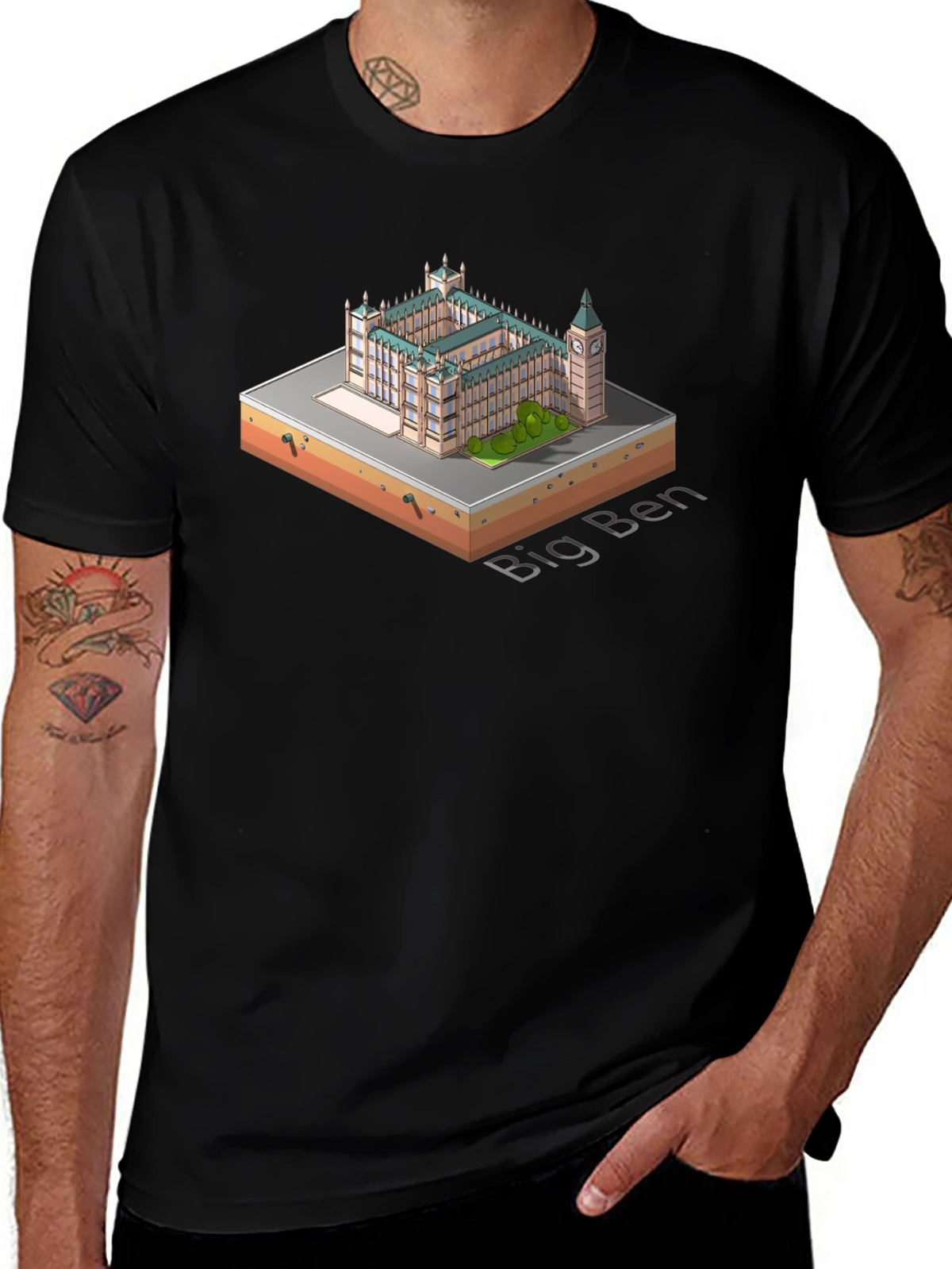 Big Ben Isometric T-Shirt