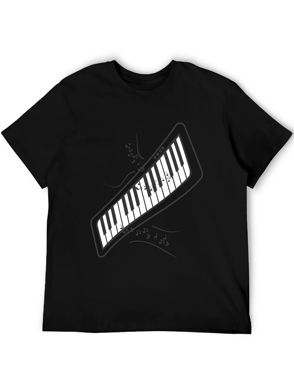 Piano Keys T-Shirt - Music Lover Tee