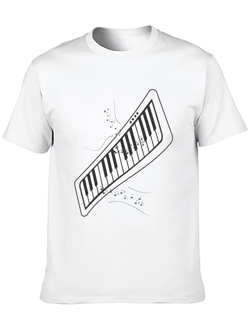 Piano Keys T-Shirt - Music Lover Tee