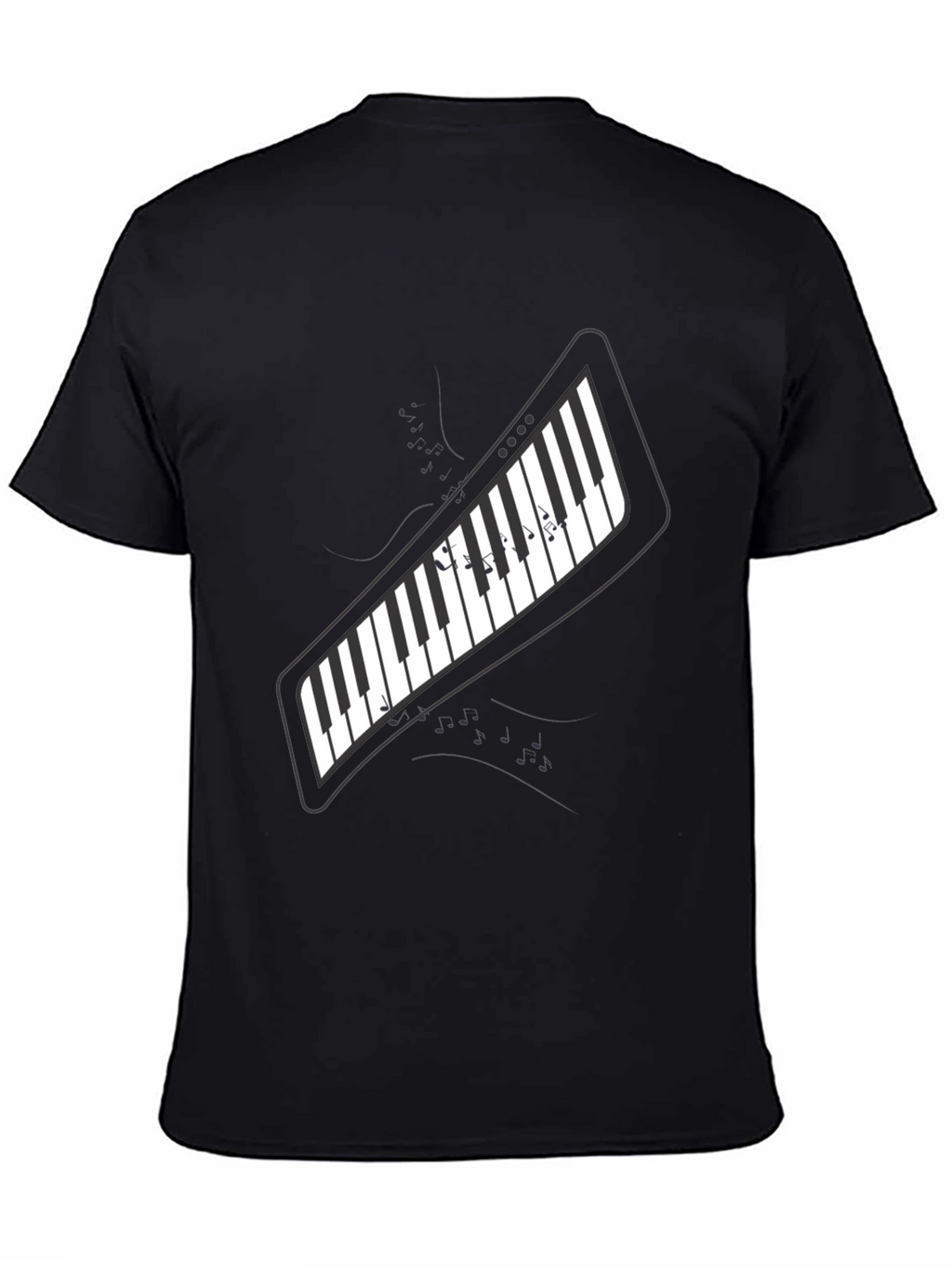 Piano Keys T-Shirt - Music Lover Tee