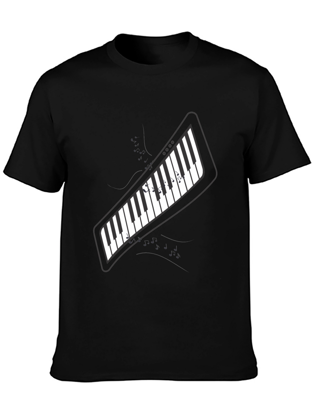 Piano Keys T-Shirt - Music Lover Tee